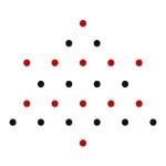 Comet Busters Black and Red Round Tiny Bindis (2 mm) (BIN952)