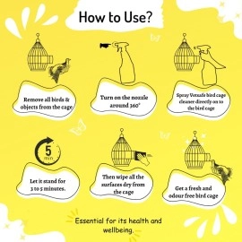 VetSafe Bird Cage Cleaner and Disinfectant