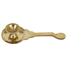 Spillbox Kapoor | Karpoor Diya Deepam Burner Brass Karpuram Arati| Aarathi Stand for Dhoop Puja | Pooja Room Camphor Dani Holder for Your Mandir Home & Office Decoration Ganga-Karpoor-Stand