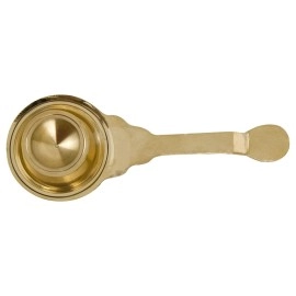 Spillbox Kapoor | Karpoor Diya Deepam Burner Brass Karpuram Arati| Aarathi Stand for Dhoop Puja | Pooja Room Camphor Dani Holder for Your Mandir Home & Office Decoration Ganga-Karpoor-Stand