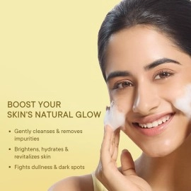 Quench Yuzu Vitamin C Foaming Face Wash for Brighter & Glowing Skin (3X More Vitamin) | Removes Makeup, Dirt & Impurities | Gently Exfoliates | Prevents Acne & Blackheads | Made in Korea (100ml)