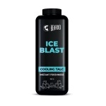 Beardo Ice Blast Talc Powder for men, 100g | INSTANT ICY COOLING Talcum Powder Men | Combat heat with Menthol | Goodness of Aloe vera & Vitamin E for Instant Freshness