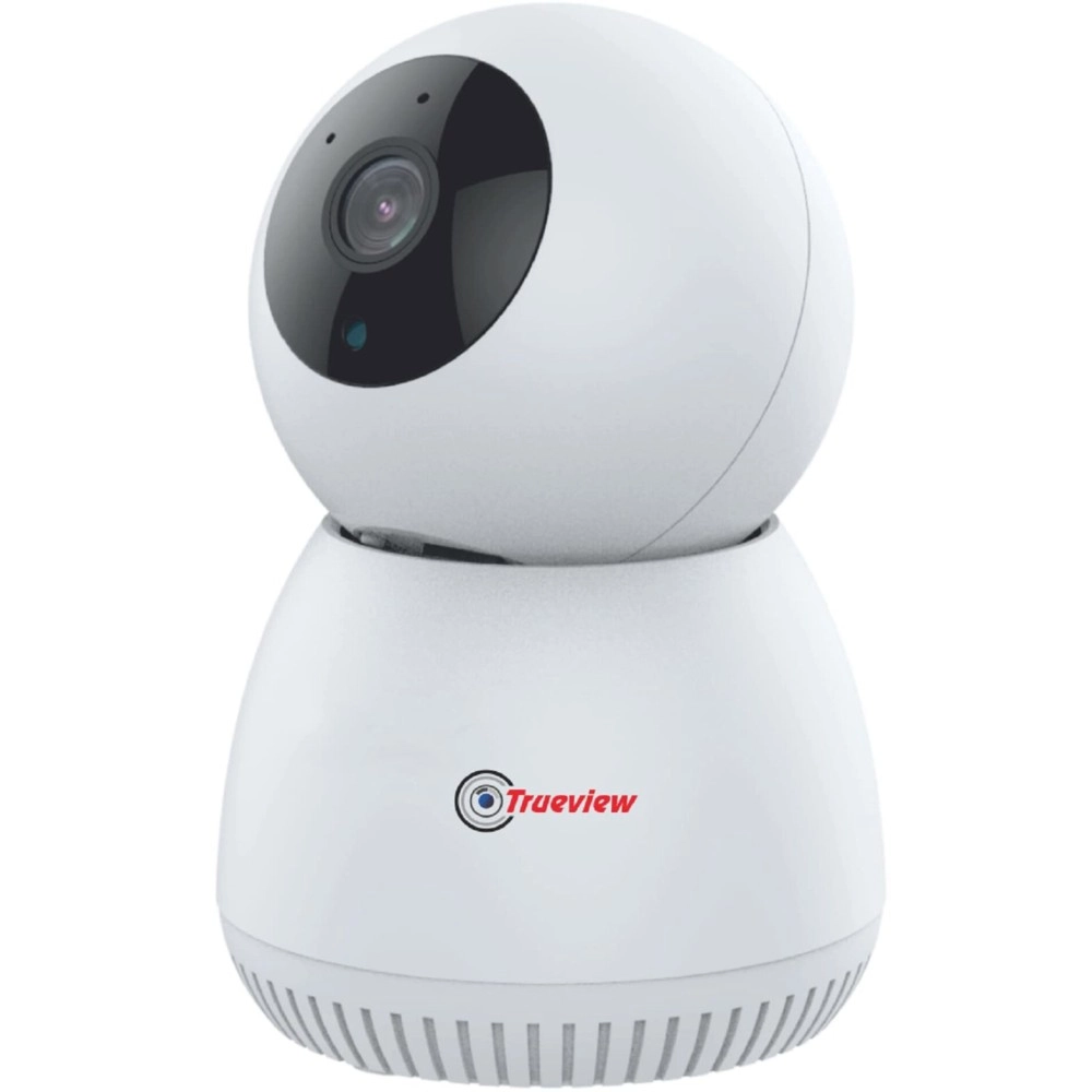 Trueview 3MP Smart CCTV Wi-fi Home Security Camera | 360 View | 2 Way Talk | Cloud Monitor | Motion Detect | Supports SD Card Up to 256 GB | Night Vision | Alexa & Ok Google