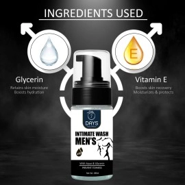 7 Days Natural Intimate Wash For Men | With Aloe Vera & Tea Tree Oil Intimate Wash (100 ml)