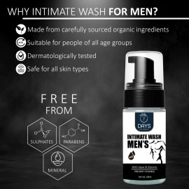 7 Days Natural Intimate Wash For Men | With Aloe Vera & Tea Tree Oil Intimate Wash (100 ml)