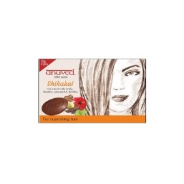 Anuved Herbal Shikakai Soap | Pack of 4 | 100 Gram..