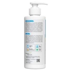 aqua nature Stress Relax+ Water Conditioner Concentrated Chlorine, Ammonia and Chloramine Remover with Power of Aloe Vera for Marine and Freshwater Aquarium (120ml)