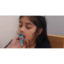 SPEECHGEARS Talk-Tip For Speech Therapy, Drooling, Dry Mouth And Is An Attachment Of V-Pen (Cyan) Pack of 1