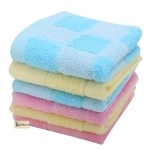 Khillayox Cotton Small Size Face Towel,Handkerchief,Rumal - 400 GSM,Extra Soft and Super Absorbent Face Towels for Womens, Kids and Newborn Babies -Set of 6 (25x25 CM) - Multicolor