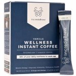 IncredaBrew Vanilla Wellness Instant Coffee Powder - 20 Cups, Vitamin Rich Vanilla Coffee | Flavoured Coffee For Hot/Cold Coffee, Milk/Black Coffee | 20 X 2.2G Instant Coffee Sachets,44 Gm
