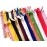 Artonezt 8Inch (21cm) Premium Invisible Zipper Concealed Nylon Zips for Garments, Pants, Bags, Palazzo, Dresses, Frocks, Gowns, Ladies Suits (Multicolor) Set of 36 Zips