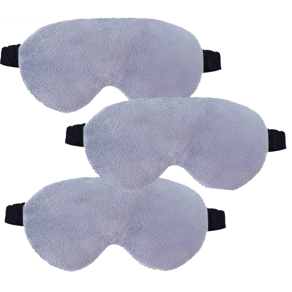 ME & YOU Eye Mask for Sleep | Eye Mask Cover | Eye Mask Shade For Sleeping, Travelling, Relaxation & Meditation (Pack of 3)