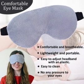 ME & YOU Eye Mask for Sleep | Eye Mask Cover | Eye Mask Shade For Sleeping, Travelling, Relaxation & Meditation (Pack of 3)