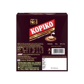 KOPIKO Cappuccino Coffee Candy - World\'s No 1 Coffee Hard Candy (Pocket Pack -504gram (24 Units X 6 Pieces in Each), Pack of 2)