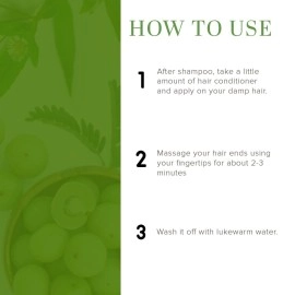 Khadi Natural Amla & Bhringraj Hair Conditioner | Anti-Hair Fall Conditioner | Nourishing Conditioner for Healthy Hair | Paraben & Silicone-Free | Suitable for All Hair Types | 210ml