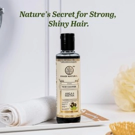 Khadi Natural Amla & Reetha Hair Conditioner | Hair Fall Rescue Formula | Nourishes Dry and Damaged Hair | Suitable for All Hair Types | 210ml