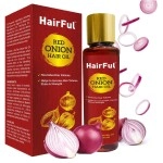 HairFul Red Onion Hair Oil Help to Increase Hair Volume Shine & Strength Pack of 3 (360 ML)