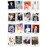 junkyard Pack of 16 BTS Polaroid lomo photocards for wall decor (size 3 X 4 inch)