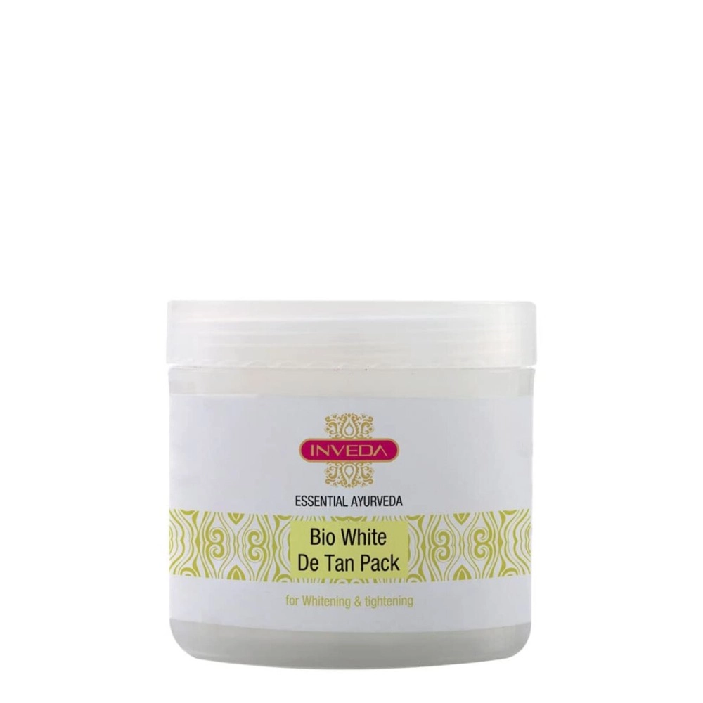 Inveda De Tan Face Pack with the Goodness of Peppermint Oil and Eucalyptus for Healthy Skin Glow, 100ml