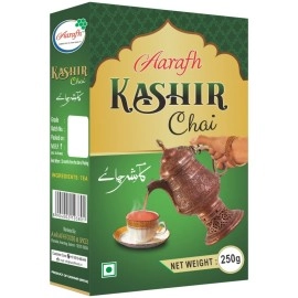 Aarafh Kashir, Kashmiri Namkeen Tea 500g, Noon Chai, Pink Tea, Sheer Chai, Samovar Tea (250g pack of 2)