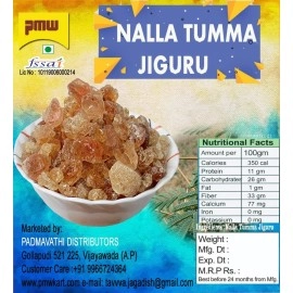 Pmw - Jar pack - Natural BABHUL Gum - Nalla Tumma JIGURU - Laddu Gond Edible 250 G