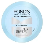Ponds Super Light Gel Oil Free Face Moisturizer 100 g | With Hyaluronic Acid & Vitamin E for Fresh Glowing Skin & 24 hr Hydration - Daily Use