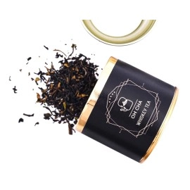 OH CHA - Roasted Darjeeling Whiskey Flavored Tea, 35gms, Non-Alcoholic, Smoky, Whole Leaf
