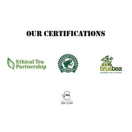 OH CHA - Masala Tea | Kadak CTC Tea with Natural Ingredients like Cardamom, Cinnamon, Ginger, Clove and Black pepper | Premium Black tea for your Daily Chai Fix | 35g Tin Caddy