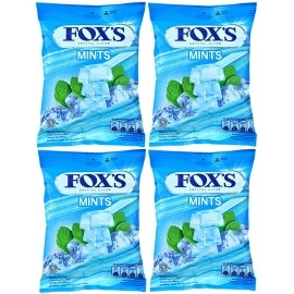 Fox\'s Crystal Clear Mints 90gms- Pack of 4
