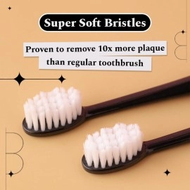 Perfora Electric Toothbrush, 2 Modes, AAA Powered, 2 Brush Heads, 90 Days Battery Life | 1 Year Warranty | Brush, Electric Toothbrush For Men, Women & Kids, 002 - Dark Night (Pack of 1)