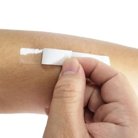 Droposale (50 Strips) Fashion Body tape Clear Fabric Strong Double Sided Tape for Clothes Dress Bra Skin.