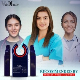 Vein Hunter premium LED Vein Finder Vein Detector vein locator Device for all Age Vein Finder(Two Year Full Device Replacement Warranty)