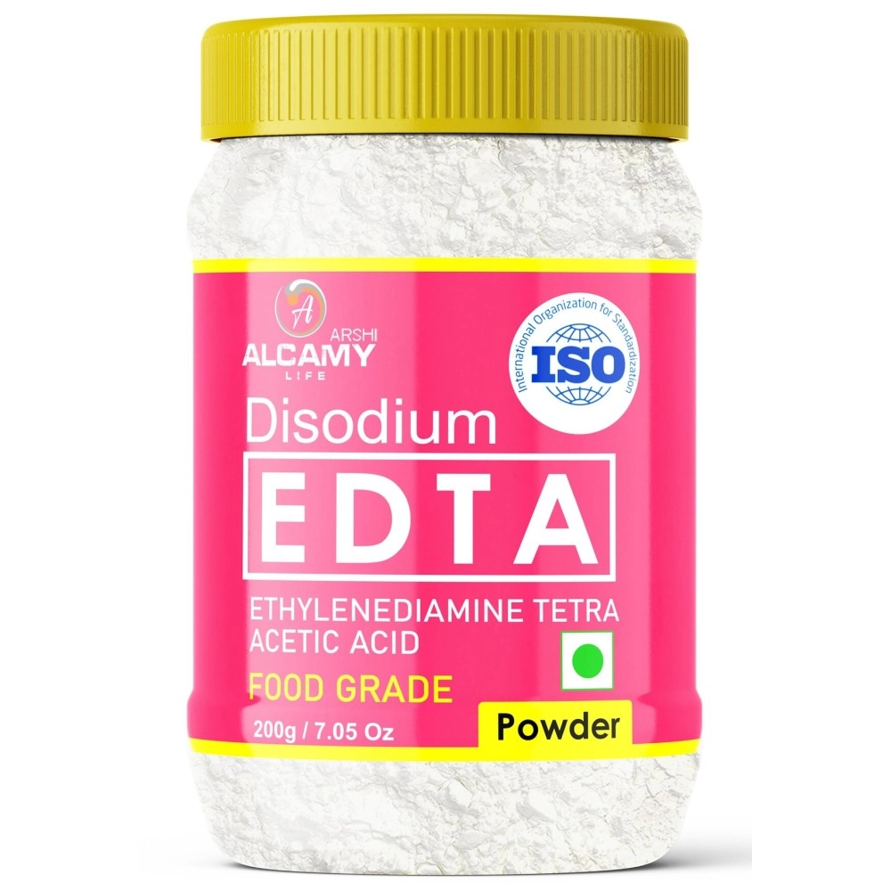 ARSHI A ALCAMY LIFE AAAL 100% Pure Disodium EDTA Powder (Food Grade) (200 GRAM)