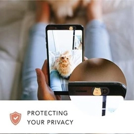 Mizi Webcam Privacy Cover Slide [6 Pack], Cute Camera Blocker Sticker, Protect Your Privacy and Security for Computer, Laptop, Tablets & Phones - Cat