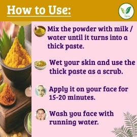 IAgriFarm Herbal Bath Powder | Nalagau mau Powder pack of 100 GM