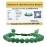 Crystal Heaven Green Aventurine Bracelet for Women Men Natural Healing - AAA Grade Original Healing Gemstone Adjustable Bracelet for Yoga Reiki Meditation Feng Shui