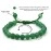 Crystal Heaven Green Aventurine Bracelet for Women Men Natural Healing - AAA Grade Original Healing Gemstone Adjustable Bracelet for Yoga Reiki Meditation Feng Shui