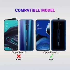 LIRAMARK Silicone Soft Back Cover Case for Oppo Reno 2F/Reno 2Z (Pink)