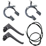 Shrenik Kids Cycle Brake Caliper Complete Set Clutch/Lever Wire/Cable Pad/Brake-Shoes Bicycle Size 14T 16T 20T Kids Accessories