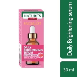 NATURES ESSENCE 2% Alpha Arbutin Daily Brightening Serum, Skin Brightening Face Serum For Women, Face Serum For Glowing Skin, 30ml