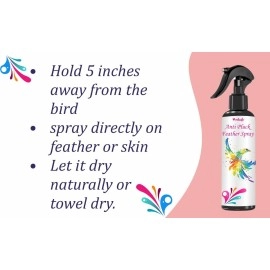 VetSafe Anti Pluck Feather Spray| Pick-Not Spray| Stop Birds Plucks Feathers 200ml