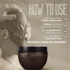 Dione UK Keratin De Luxe Hair Treatment Mask (250 ml)