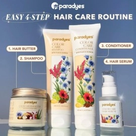 Paradyes Quinoa and Flax Protein Color Care Conditioner enriched with Aloe Vera, Hibiscus and Amla which Hydrates and Nourishes hair, Color Care Formula,120ml