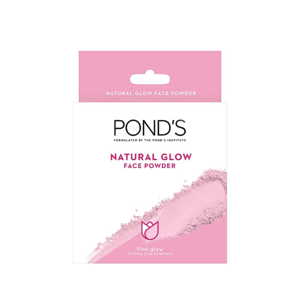 POND\'s Natural Glow Face Matte Powder For Normal Skin, Pink Glow - 30G