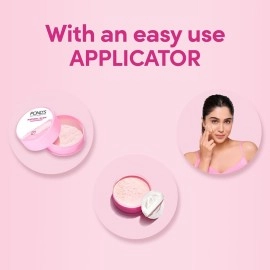 POND\'s Natural Glow Face Matte Powder For Normal Skin, Pink Glow - 30G