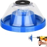 SOLDTRUE Drill Dust Collector catcher Attachment, Electric Drill Dust Cover Ash Bowl Accessory Dustproof Device Electric Hammer for Home Reusable Drilling Wood Wall working