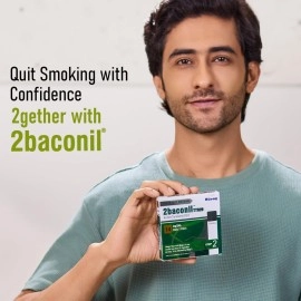 Rusan 2baconil Nicotine Transdermal Patch 14mg/24h | Helps to Quit Smoking | 7 Patches (Step 2)