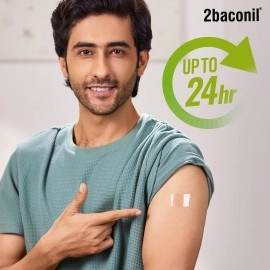 Rusan 2baconil Nicotine Transdermal Patch 14mg/24h | Helps to Quit Smoking | 7 Patches (Step 2)