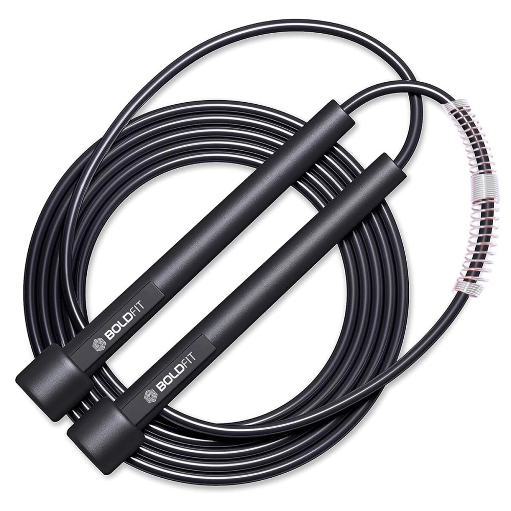 Boldfit Skipping Rope Pencil - Black