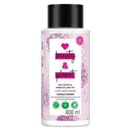 Love Beauty And Planet Rice Water & Angelica Seed Oil Silicone-Free Curl & Waves Conditioner|| No Parabens|| No Dyes|| Angelica Essential Oil|| 400ml